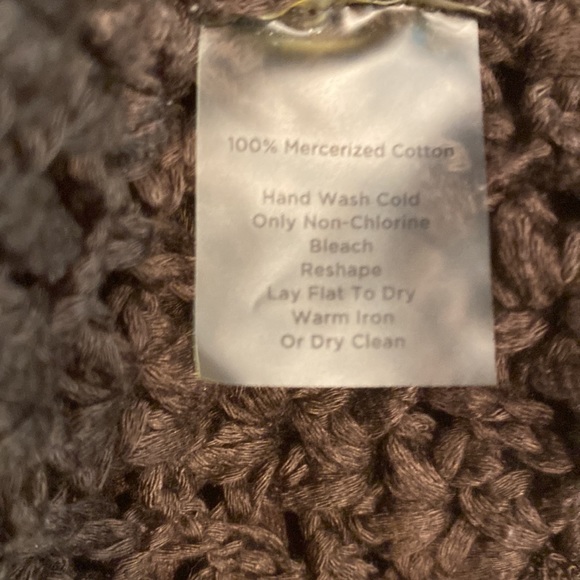 Talbots crochet cardigan sweater - Picture 6 of 6